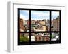 Window View, Special Series, Buildings of Chelsea, Meatpacking District, Manhattan, New York-Philippe Hugonnard-Framed Premium Photographic Print