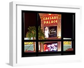 Window View, Special Series, Celine Dion, Caesars Palace, Las Vegas, Nevada, United States-Philippe Hugonnard-Framed Photographic Print