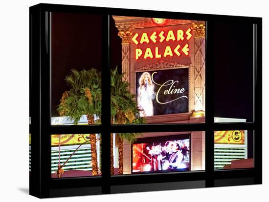 Window View, Special Series, Celine Dion, Caesars Palace, Las Vegas, Nevada, United States-Philippe Hugonnard-Stretched Canvas