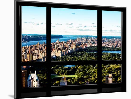 Window View, Special Series, Central Park and Upper Manhattan Views, New York-Philippe Hugonnard-Mounted Photographic Print