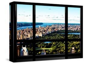 Window View, Special Series, Central Park and Upper Manhattan Views, New York-Philippe Hugonnard-Stretched Canvas