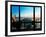 Window View, Special Series, Central Park, Sunset, Manhattan, New York, United States-Philippe Hugonnard-Framed Photographic Print