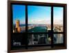 Window View, Special Series, Central Park, Sunset, Manhattan, New York, United States-Philippe Hugonnard-Framed Photographic Print