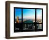 Window View, Special Series, Central Park, Sunset, Manhattan, New York, United States-Philippe Hugonnard-Framed Photographic Print