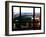 Window View, Special Series, Central Park View at Nightfall, Manhattan, New York, US, USA-Philippe Hugonnard-Framed Premium Photographic Print