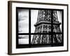 Window View, Special Series, Close View Detail of the Eiffel Tower View, Paris-Philippe Hugonnard-Framed Photographic Print