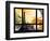 Window View, Special Series, Eiffel Tower at Sunset, Paris, France, Europe-Philippe Hugonnard-Framed Photographic Print