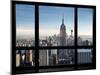 Window View, Special Series, Empire State Building, Manhattan, New York, United States-Philippe Hugonnard-Mounted Premium Photographic Print