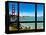 Window View, Special Series, Golden Gate Bridge, San Francisco, California, United States-Philippe Hugonnard-Stretched Canvas