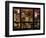 Window View, Special Series, Landscape by Night, Manhattan, New York City, United States-Philippe Hugonnard-Framed Photographic Print