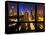 Window View, Special Series, Landscape, Manhattan by Night, Times Square, New York City, US-Philippe Hugonnard-Stretched Canvas