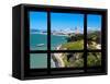 Window View, Special Series, Landscape, San Francisco, California, United States-Philippe Hugonnard-Framed Stretched Canvas