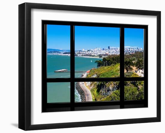 Window View, Special Series, Landscape, San Francisco, California, United States-Philippe Hugonnard-Framed Premium Photographic Print
