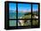 Window View, Special Series, Landscape, San Francisco, California, United States-Philippe Hugonnard-Framed Stretched Canvas