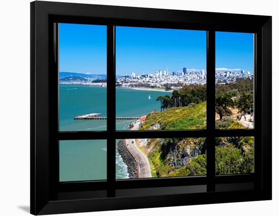 Window View, Special Series, Landscape, San Francisco, California, United States-Philippe Hugonnard-Framed Photographic Print