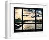 Window View, Special Series, Landscape View on Seine River and Eiffel Tower, Paris, France, Europe-Philippe Hugonnard-Framed Photographic Print