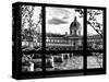 Window View, Special Series, Pont Des Arts and Institut De France Views, Seine River, Paris-Philippe Hugonnard-Stretched Canvas