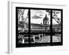 Window View, Special Series, Pont Des Arts and Institut De France Views, Seine River, Paris-Philippe Hugonnard-Framed Photographic Print