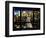 Window View, Special Series, Skyline by Night, Manhattan, New York City, United States-Philippe Hugonnard-Framed Photographic Print