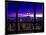Window View, Special Series, Skyline Manhattan, Purple Night, New York, United States, USA-Philippe Hugonnard-Mounted Premium Photographic Print