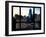 Window View, Special Series, Skyscrapers View at Nightfall, Philadelphia, Pennsylvania, USA-Philippe Hugonnard-Framed Premium Photographic Print