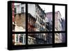 Window View, Special Series, Soho Building, Manhattan, New York City, United States-Philippe Hugonnard-Stretched Canvas