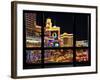 Window View, Special Series, Strip, Las Vegas, Nevada, United States-Philippe Hugonnard-Framed Photographic Print