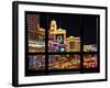 Window View, Special Series, Strip, Las Vegas, Nevada, United States-Philippe Hugonnard-Framed Photographic Print