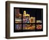 Window View, Special Series, Strip, Las Vegas, Nevada, United States-Philippe Hugonnard-Framed Photographic Print