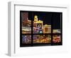 Window View, Special Series, Strip, Las Vegas, Nevada, United States-Philippe Hugonnard-Framed Photographic Print