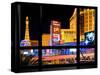 Window View, Special Series, Strip, Resort Casinos Hotels, Las Vegas, Nevada, United States-Philippe Hugonnard-Stretched Canvas