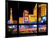 Window View, Special Series, Strip, Resort Casinos Hotels, Las Vegas, Nevada, United States-Philippe Hugonnard-Mounted Photographic Print