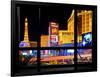 Window View, Special Series, Strip, Resort Casinos Hotels, Las Vegas, Nevada, United States-Philippe Hugonnard-Framed Photographic Print