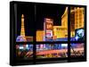 Window View, Special Series, Strip, Resort Casinos Hotels, Las Vegas, Nevada, United States-Philippe Hugonnard-Stretched Canvas