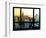 Window View, Special Series, Sunset, Empire State Building, Manhattan, New York, United States-Philippe Hugonnard-Framed Photographic Print