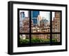 Window View, Special Series, Sutton Place District, Downtown Manhattan, New York-Philippe Hugonnard-Framed Photographic Print