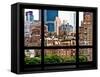Window View, Special Series, Sutton Place District, Downtown Manhattan, New York-Philippe Hugonnard-Framed Stretched Canvas