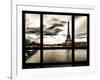 Window View, Special Series, the Eiffel Tower and Seine River Views, Paris, France, Europe-Philippe Hugonnard-Framed Photographic Print