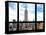 Window View, Special Series, Urban Skyline, Empire State Building, Midtown Manhattan, NYC-Philippe Hugonnard-Stretched Canvas