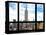 Window View, Special Series, Urban Skyline, Empire State Building, Midtown Manhattan, NYC-Philippe Hugonnard-Stretched Canvas