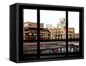 Window View, Special Series, Watchtower, Brooklyn, New York, United States-Philippe Hugonnard-Framed Stretched Canvas