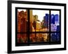 Window View, Special Series, World Trade Center, Buildings and Structures, Manhattan, NYC, US-Philippe Hugonnard-Framed Photographic Print
