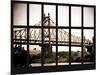 Window View - The Ed Koch Queensboro Bridge and East River - Manhattan - New York City-Philippe Hugonnard-Mounted Photographic Print