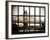 Window View - The Ed Koch Queensboro Bridge and East River - Manhattan - New York City-Philippe Hugonnard-Framed Photographic Print