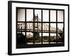 Window View - The Ed Koch Queensboro Bridge and East River - Manhattan - New York City-Philippe Hugonnard-Framed Photographic Print