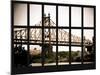 Window View - The Ed Koch Queensboro Bridge and East River - Manhattan - New York City-Philippe Hugonnard-Mounted Photographic Print