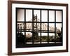 Window View - The Ed Koch Queensboro Bridge and East River - Manhattan - New York City-Philippe Hugonnard-Framed Photographic Print