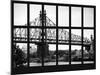 Window View - The Ed Koch Queensboro Bridge and East River - Manhattan - New York City-Philippe Hugonnard-Mounted Photographic Print