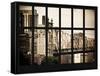 Window View - The Ed Koch Queensboro Bridge - Manhattan - New York City-Philippe Hugonnard-Framed Stretched Canvas