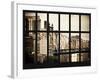 Window View - The Ed Koch Queensboro Bridge - Manhattan - New York City-Philippe Hugonnard-Framed Premium Photographic Print